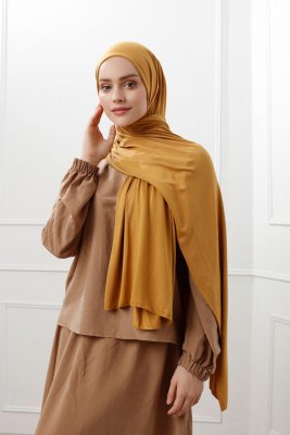 Sibel - Hijab Jersey Moutarde
