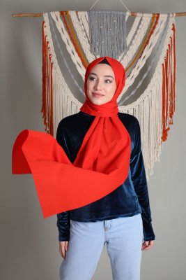 Alida - Hijab Coton Rouge - Mirach
