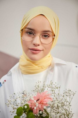 Silky Plain - Hijab Jaune