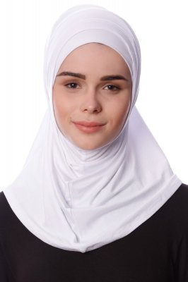 Nehir - Hijab 2-Piece Al Amira Blanc