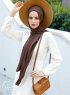 Emira - Hijab Marron Foncé - Sal Evi
