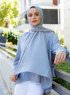 Emira - Hijab Gris Clair - Sal Evi