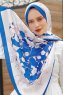 Hijab Twill à Motifs Orchidée - Sal Evi