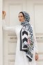 Hijab Twill à Motifs Cristal - Sal Evi