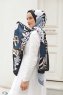 Hijab Twill à Motifs Chaîne - Sal Evi