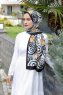 Hijab Twill à Motifs Palmier - Sal Evi