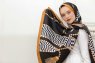 Hijab Twill à Motifs Diamond - Sal Evi