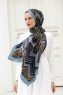 Hijab Twill à Motifs Ethnic - Sal Evi