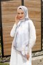 Hijab Twill à Motifs Daisy - Sal Evi