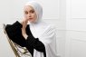 Sibel - Hijab Jersey Blanc