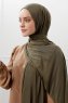 Sibel - Hijab Jersey Khaki