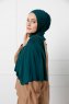 Sibel - Hijab Jersey Vert Foncé