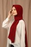 Yildiz - Hijab Crepe Chiffon Bordeaux