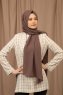 Yildiz - Hijab Crepe Chiffon Caffè Mocha