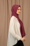 Yildiz - Hijab Crepe Chiffon Prune