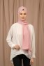 Yildiz - Hijab Crepe Chiffon Vieux Rose