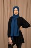Yildiz - Hijab Crepe Chiffon Nightblue