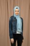 Yildiz - Hijab Crepe Chiffon Indigo