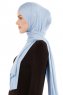 Melek - Hijab Jersey Premium Bleu Clair - Ecardin