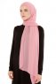 Derya - Hijab Pratique Chiffon Rose Foncé