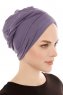 Belinay - Turban Violet Foncé - Ecardin