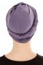 Belinay - Turban Violet Foncé - Ecardin