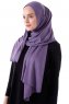Hanfendy - Hijab Pratique One-Piece Violet Foncé