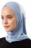 Babe Cross - Hijab Al Amira One-Piece Bleu Clair