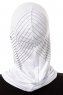 Babe Plain - Hijab Al Amira One-Piece Blanc