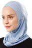 Babe Plain - Hijab Al Amira One-Piece Bleu Clair