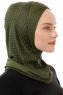 Silva Cross - Hijab Al Amira One-Piece Kaki
