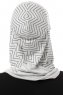 Silva Cross - Hijab Al Amira One-Piece Gris Clair