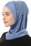 Silva Cross - Hijab Al Amira One-Piece Indigo