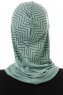 Silva Cross- Hijab Al Amira One-Piece Vert