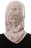 Silva Plain - Hijab Al Amira One-Piece Taupe Clair