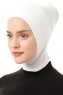 Elnara - Bonnet Plain Hijab Crème