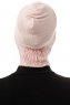 Elnara - Bonnet Plain Hijab Vieux Rose