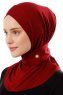 Ceren - Hijab Pratique Viscose Bordeaux 