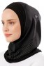 Wind Plain - Hijab Al Amira One-Piece Noir & Gris Clair