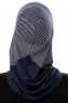 Wind Plain - Hijab Al Amira One-Piece Bleu Marin