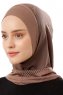 Wind Plain - Hijab Al Amira One-Piece Taupe Foncé