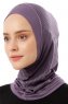 Wind Plain - Hijab Al Amira One-Piece Violet