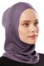 Wind Plain - Hijab Al Amira One-Piece Violet