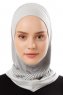 Wind Plain - Hijab Al Amira One-Piece Gris Clair