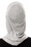 Wind Plain - Hijab Al Amira One-Piece Gris Clair