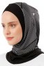 Wind Cross - Hijab Al Amira One-Piece Noir & Gris Clair
