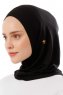 Logo Plain - Hijab Al Amira One-Piece Noir & Gold