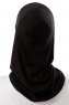 Logo Plain - Hijab Al Amira One-Piece Noir & Gold