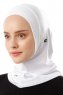 Logo Plain - Hijab Al Amira One-Piece Blanc