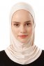 Logo Plain - Hijab Al Amira One-Piece Beige